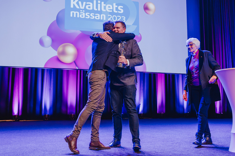 Prisutdelning Kvalitetsmässan