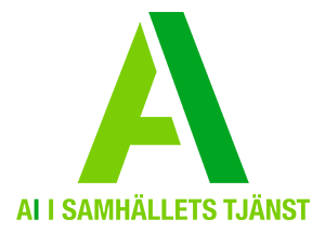 Logotyp AI i samhällets tjänst